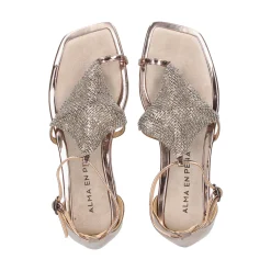 ALMA EN PENA Sandalias planas de Mujer V251920 PEWTER