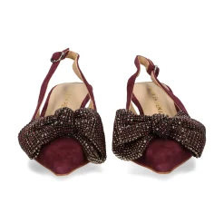 ALMA EN PENA Zapatos de tacón bajo 525 WINE