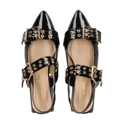 ALMA EN PENA Zapatos planos de Mujer 138 NERGO-BLANCO