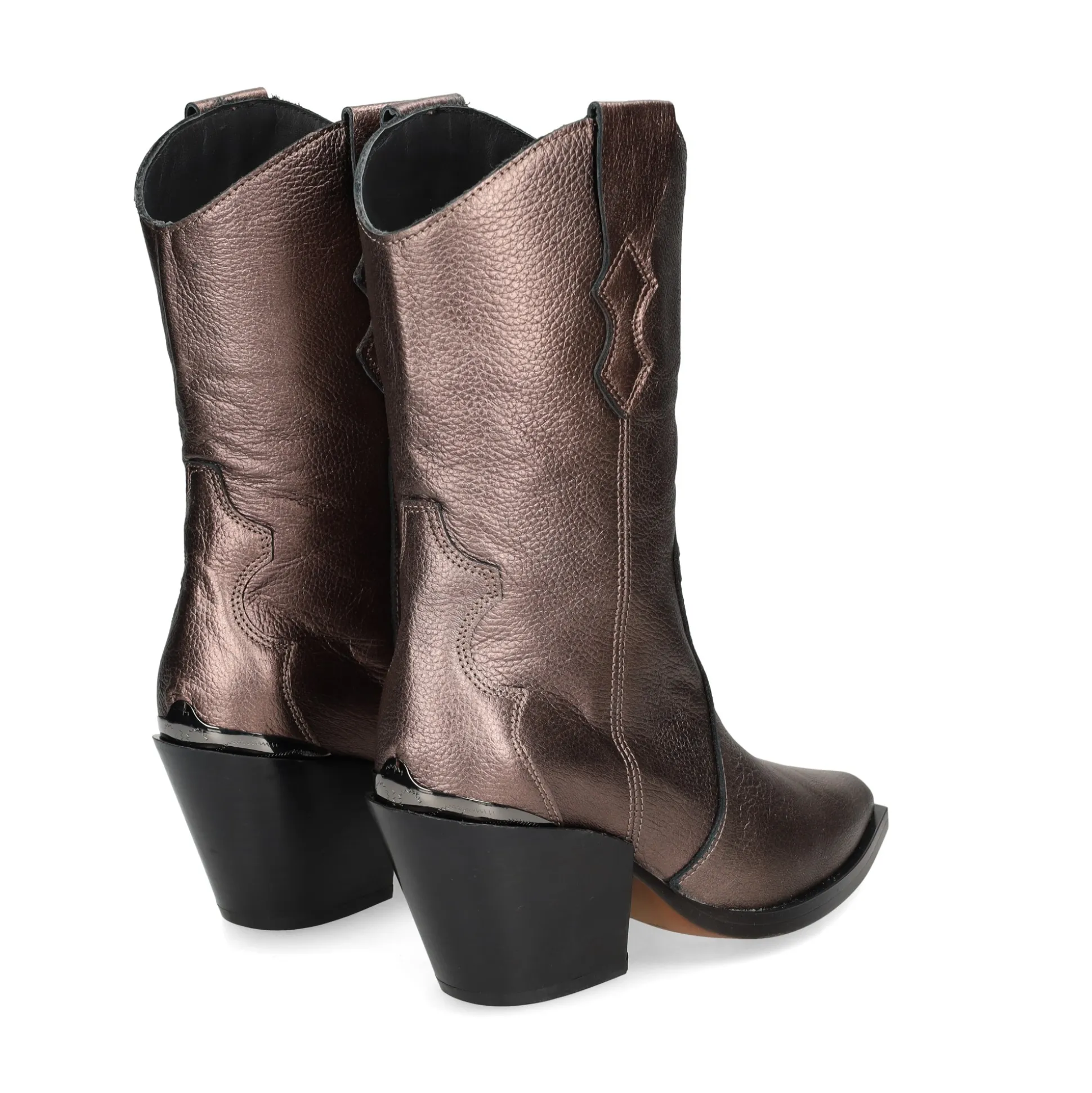 ALPE Botas con tacón de Mujer 2037 64-SMOG