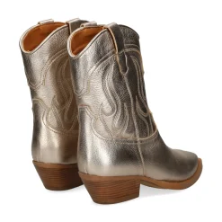 ALPE Botas con tacón de Mujer 501041 43 PLATINO