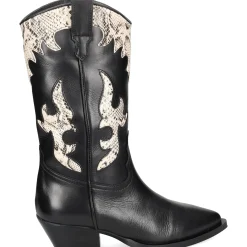 ALPE Botas planas de Mujer 2088 05-NEGRO