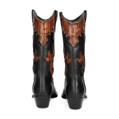 ALPE Botas planas de Mujer 2088 01-CUERO