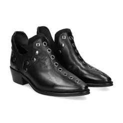 ALPE Botines planos de Mujer 2551 05-NEGRO