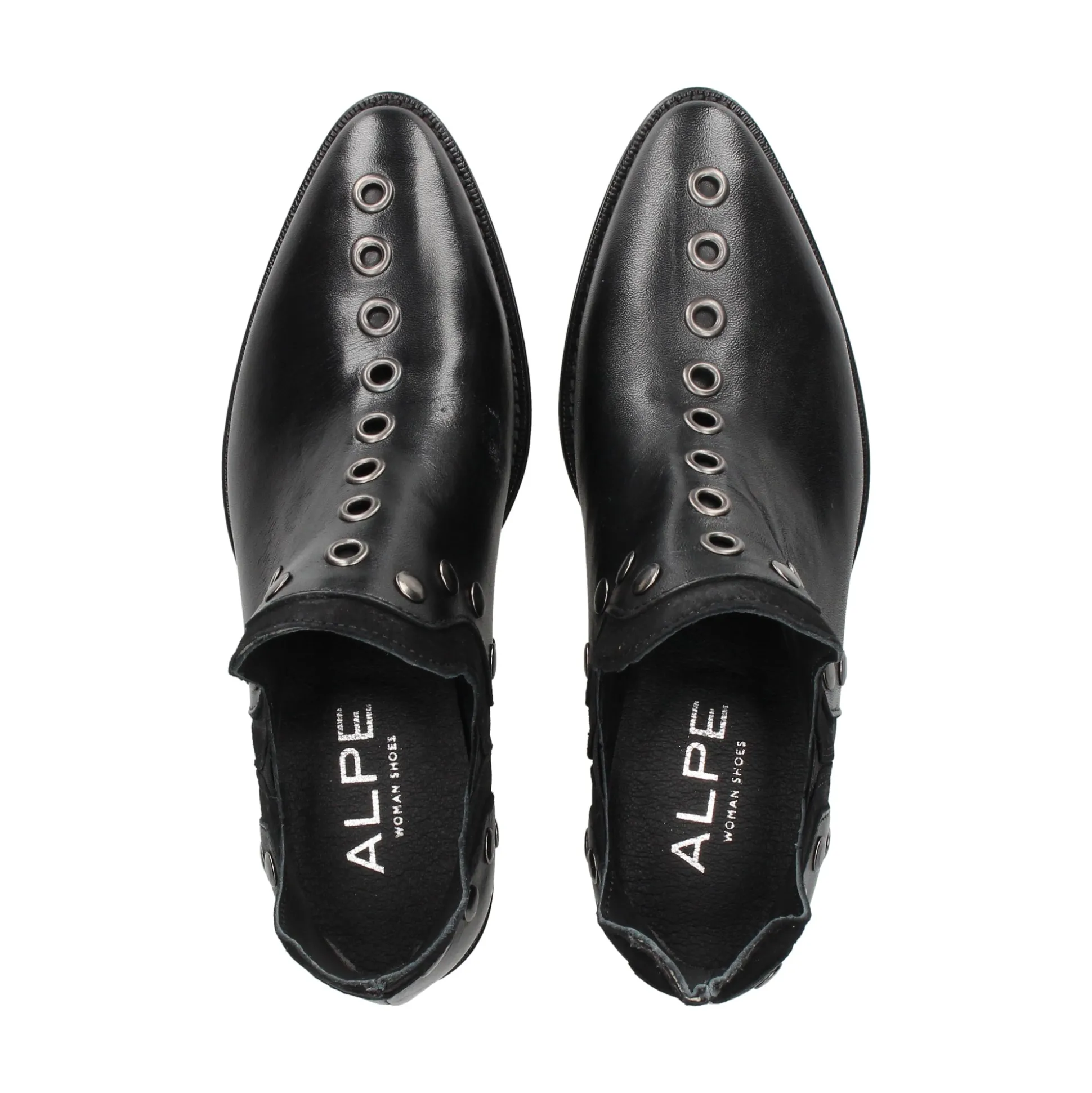 ALPE Botines planos de Mujer 2551 05-NEGRO