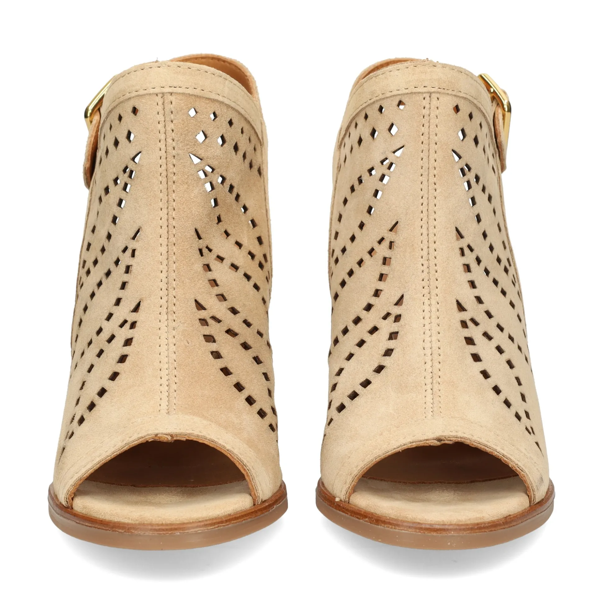 ALPE Sandalias con tacón de Mujer 509611 08 ARENA