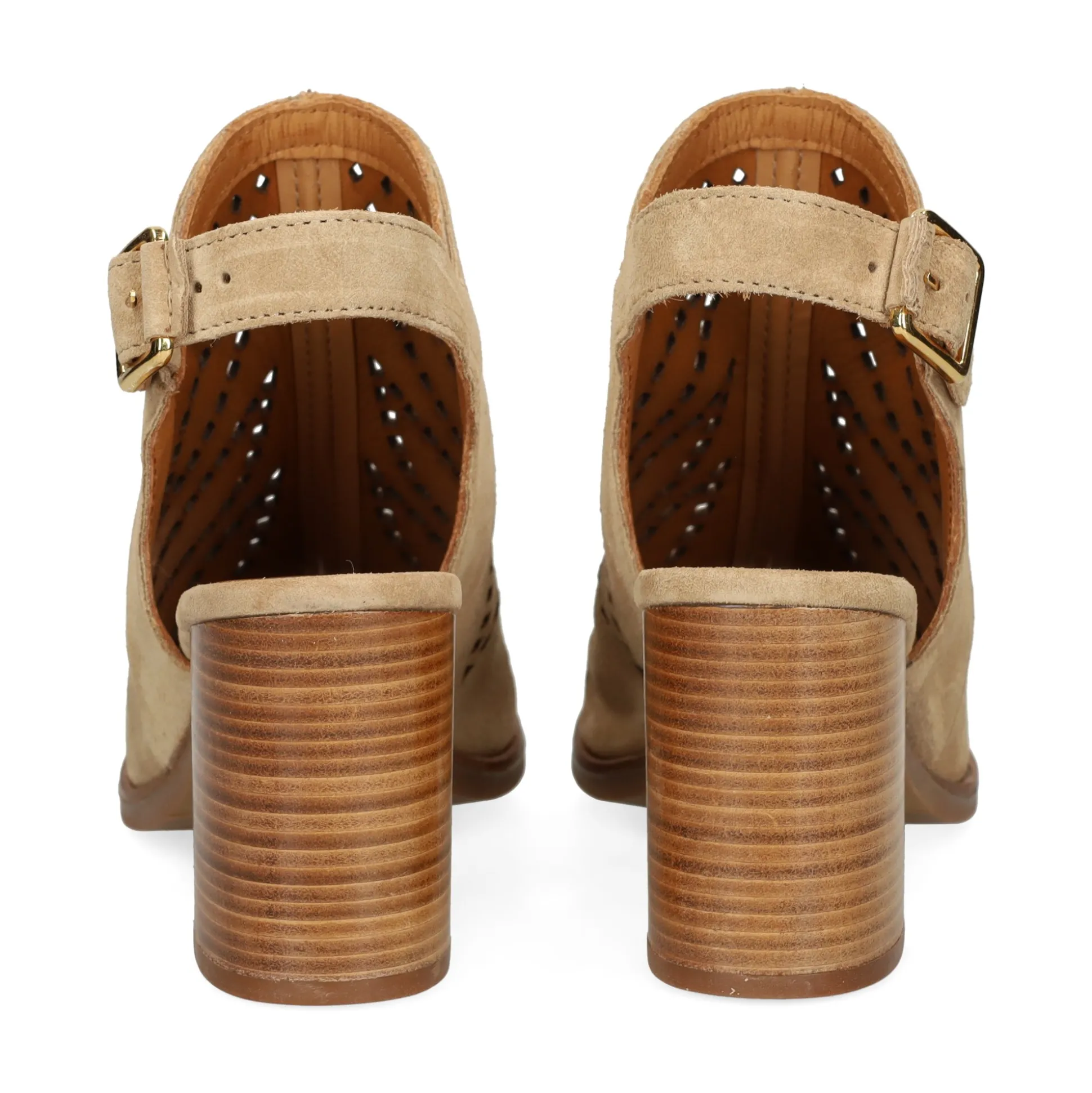 ALPE Sandalias con tacón de Mujer 509611 08 ARENA