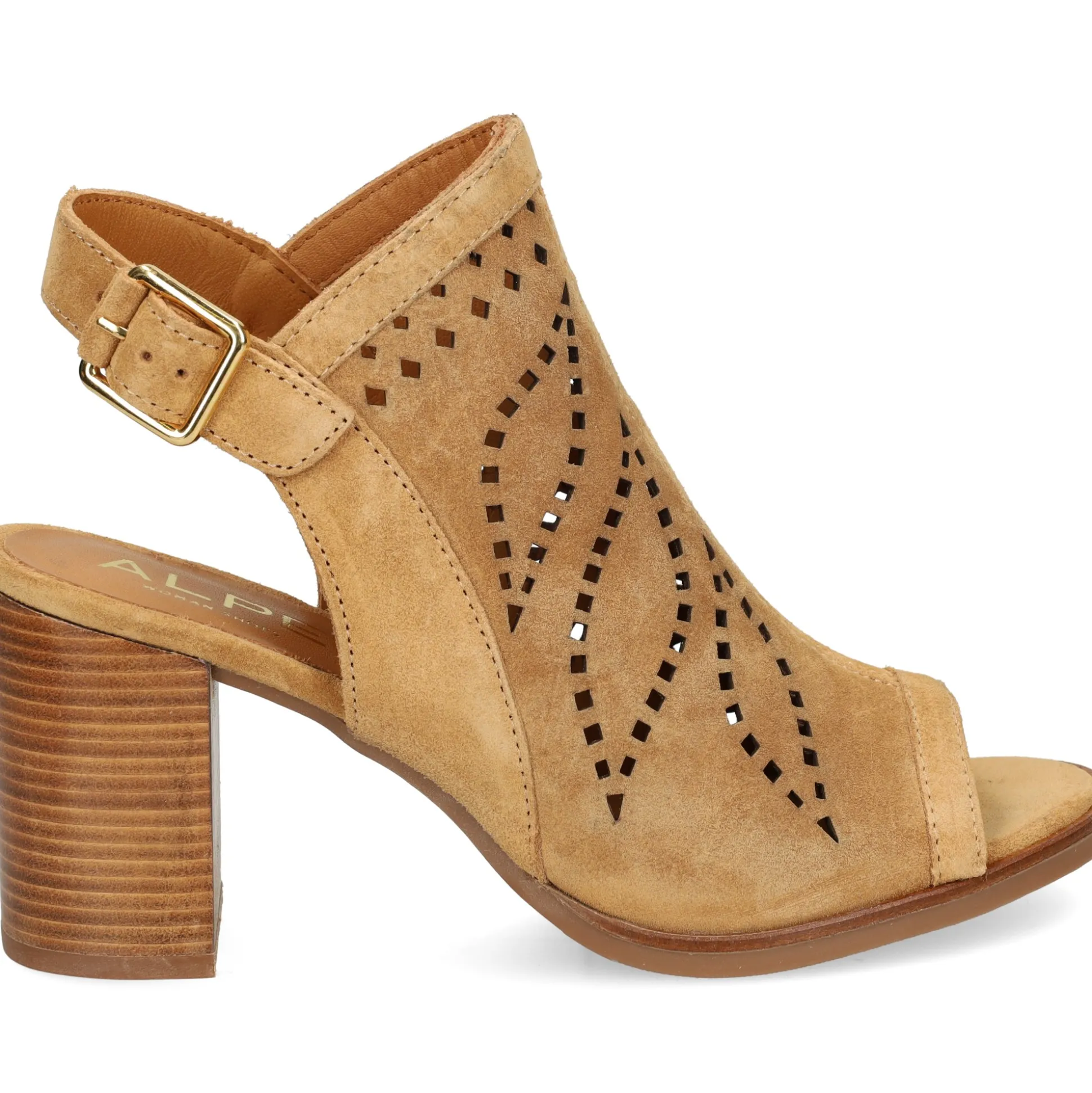 ALPE Sandalias con tacón de Mujer 509611 27 CUIR