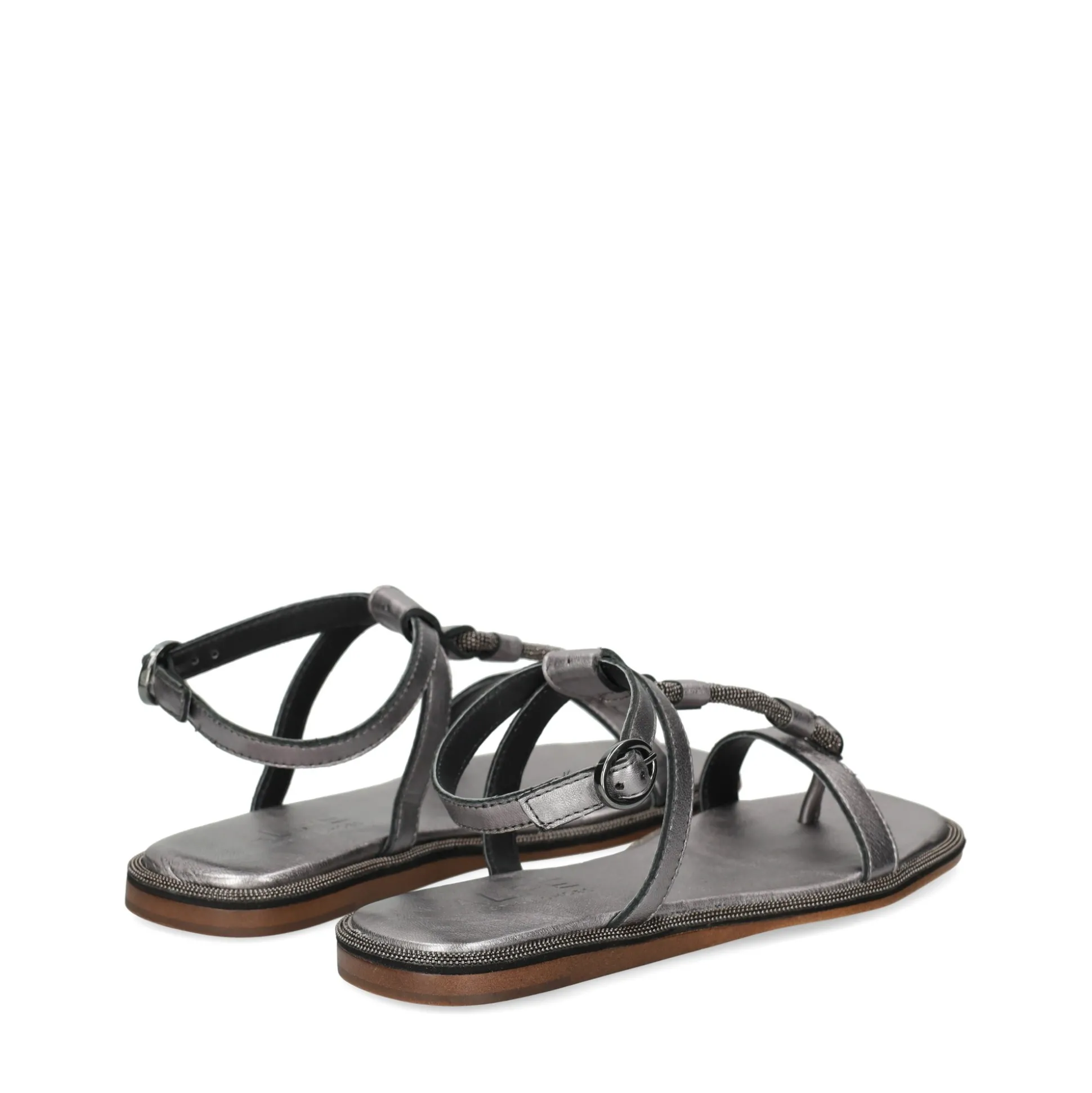 ALPE Sandalias planas de Mujer 515561 39 GRAFITO