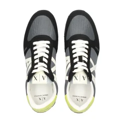 ARMANI EXCHANGE Zapatillas de Hombre XUX017 T699 BLACK+GREY