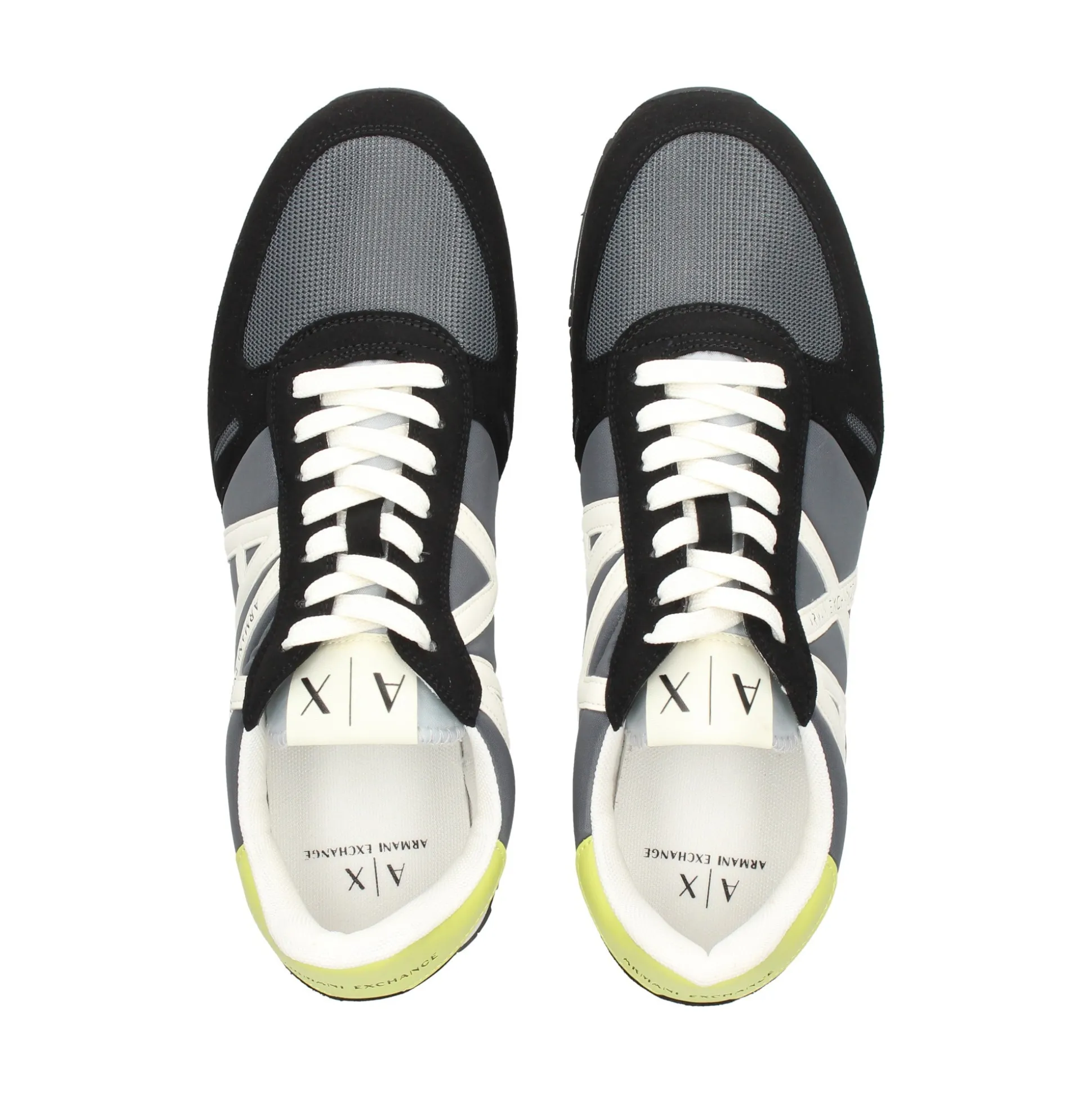 ARMANI EXCHANGE Zapatillas de Hombre XUX017 T699 BLACK+GREY