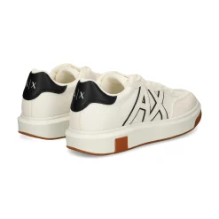 ARMANI EXCHANGE Zapatillas de Hombre XM002687 M0240 WHITE+BLA