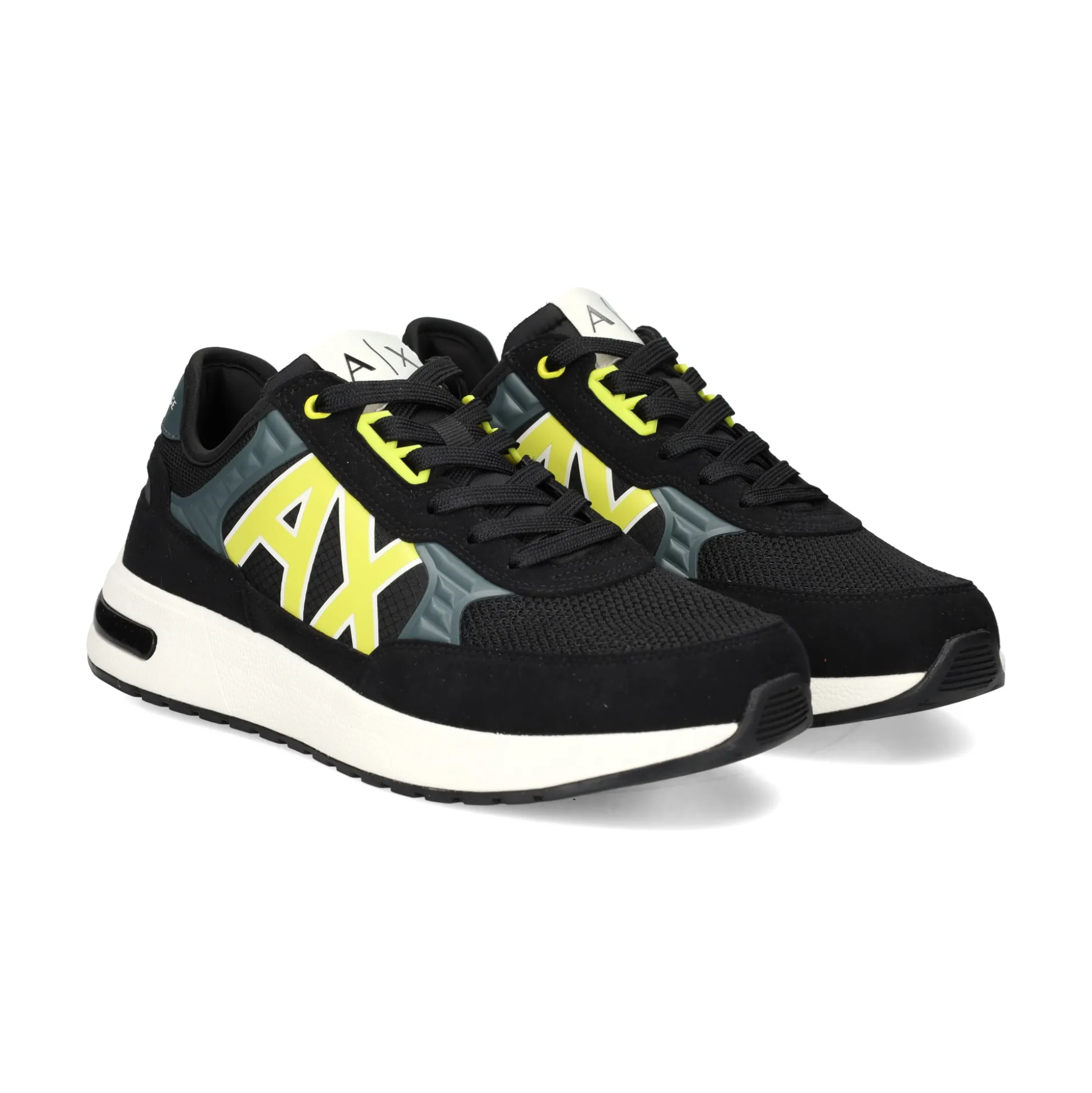 ARMANI EXCHANGE Zapatillas de Hombre XUX090 T699 BLACK+GREY