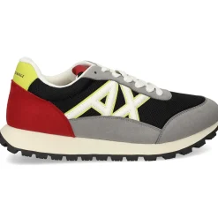 ARMANI EXCHANGE Zapatillas de Hombre XUX263 U701 WHITE+BLAC