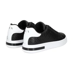 ARMANI EXCHANGE Zapatillas de Hombre XM000140 MC011 BLACK+WHI
