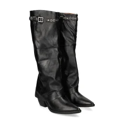 A.S.98 Botas con tacón de Mujer B84301 6002 NEGRO