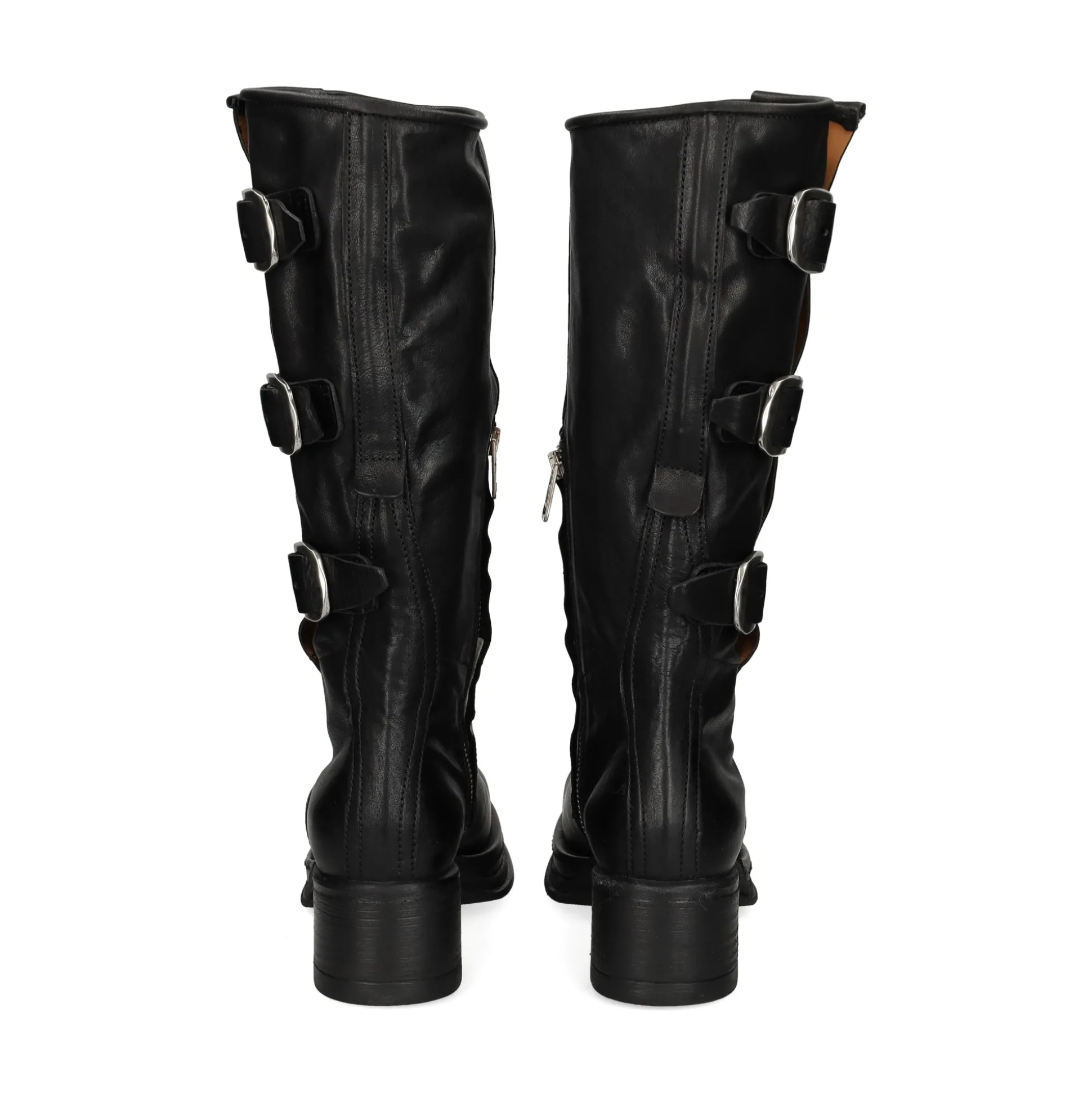 A.S.98 Botas con tacón de Mujer B52314 NEGRO