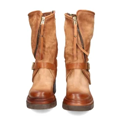 A.S.98 Botines con tacón de Mujer A89215 CALVADOS