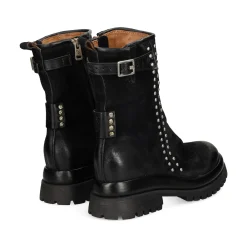 A.S.98 Botines con tacón de Mujer B51218 6002 NEGRO