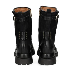 A.S.98 Botines con tacón de Mujer B51218 6002 NEGRO