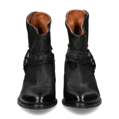 A.S.98 Botines con tacón de Mujer B82206 NEGRO