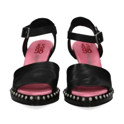 A.S.98 Sandalias con plataforma de Mujer B35001 101 0001 NERO+S