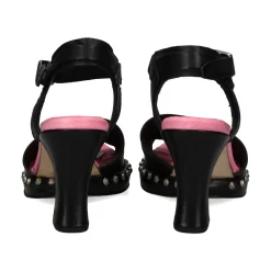 A.S.98 Sandalias con plataforma de Mujer B35001 101 0001 NERO+S