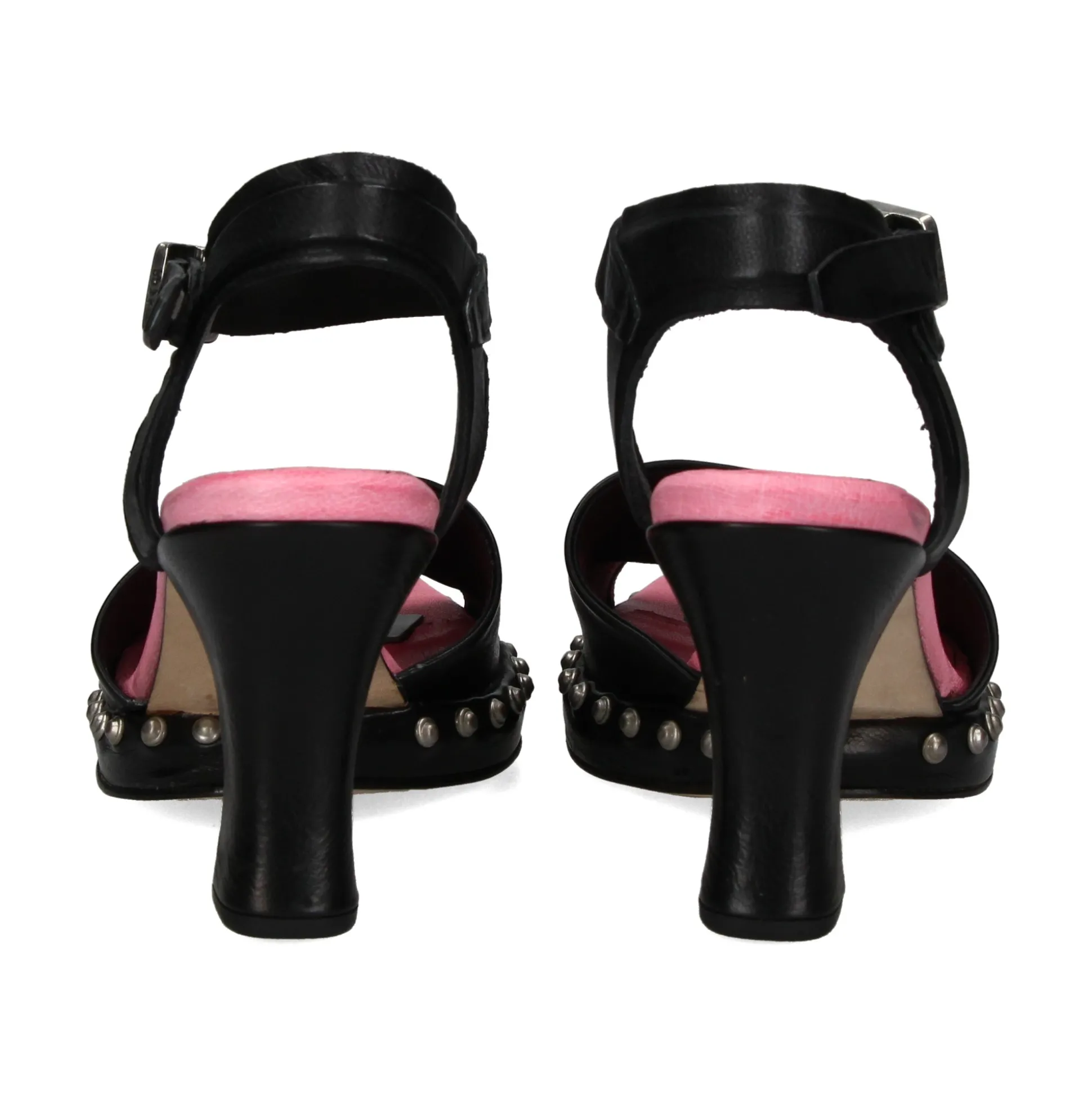 A.S.98 Sandalias con plataforma de Mujer B35001 101 0001 NERO+S