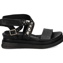 A.S.98 Sandalias con plataforma de Mujer A15034 101 6002 NERO
