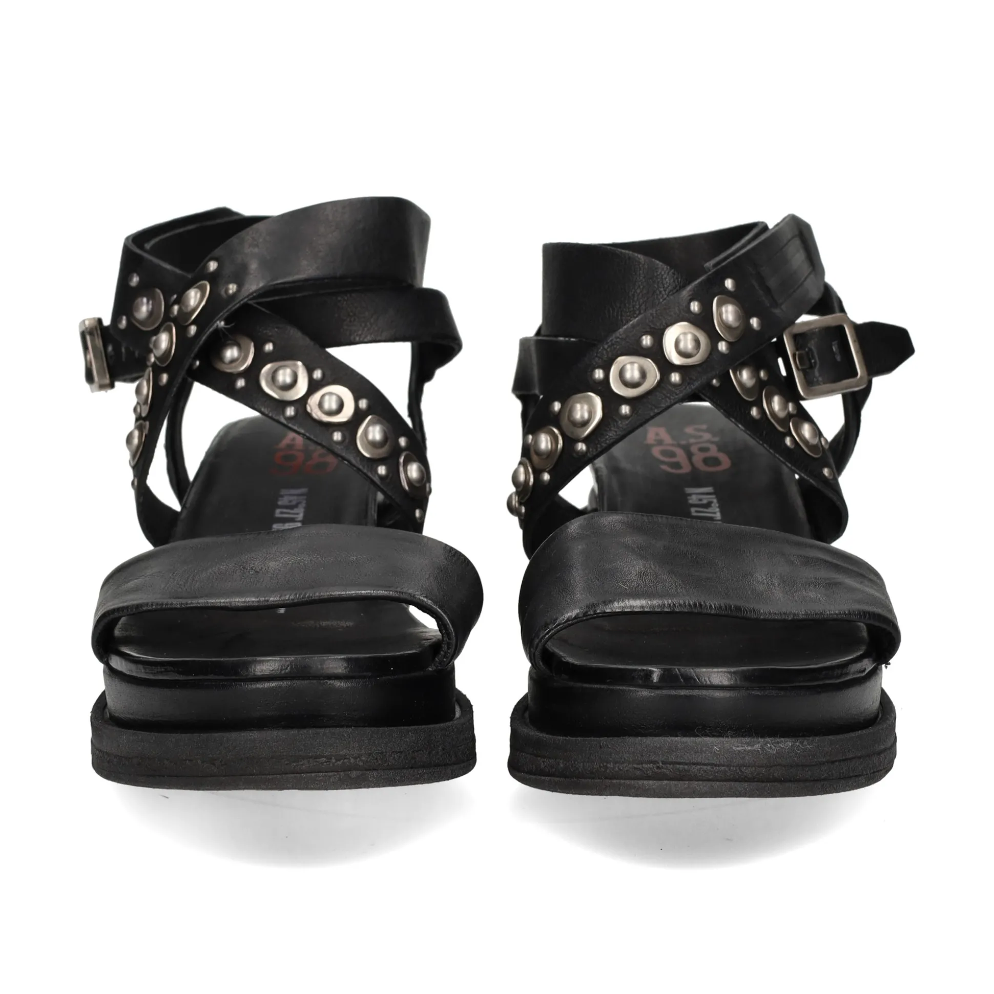 A.S.98 Sandalias con plataforma de Mujer A15034 101 6002 NERO