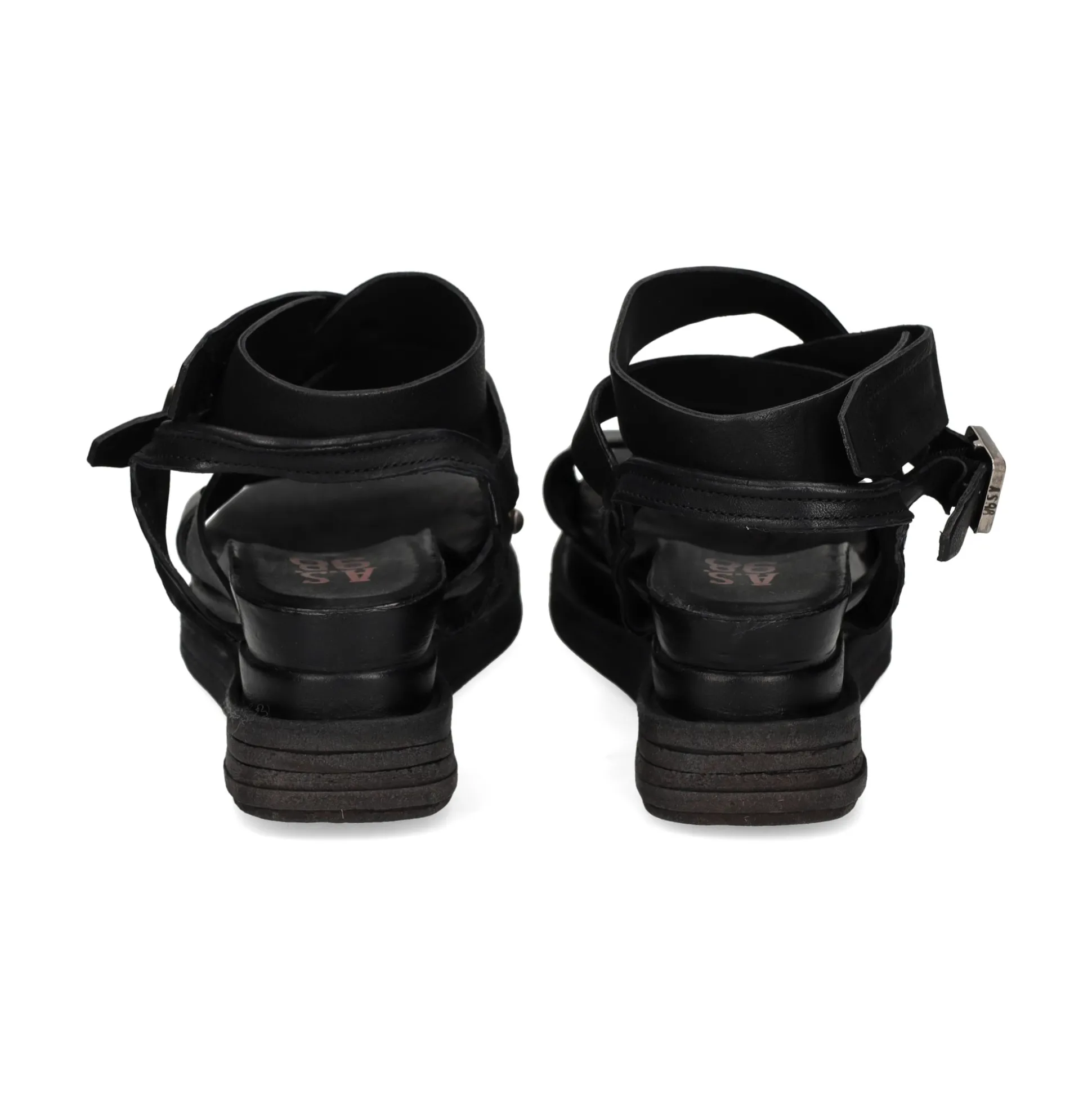 A.S.98 Sandalias con plataforma de Mujer A15034 101 6002 NERO