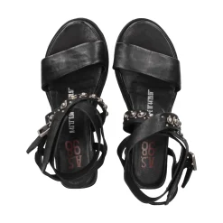A.S.98 Sandalias con plataforma de Mujer A15034 101 6002 NERO
