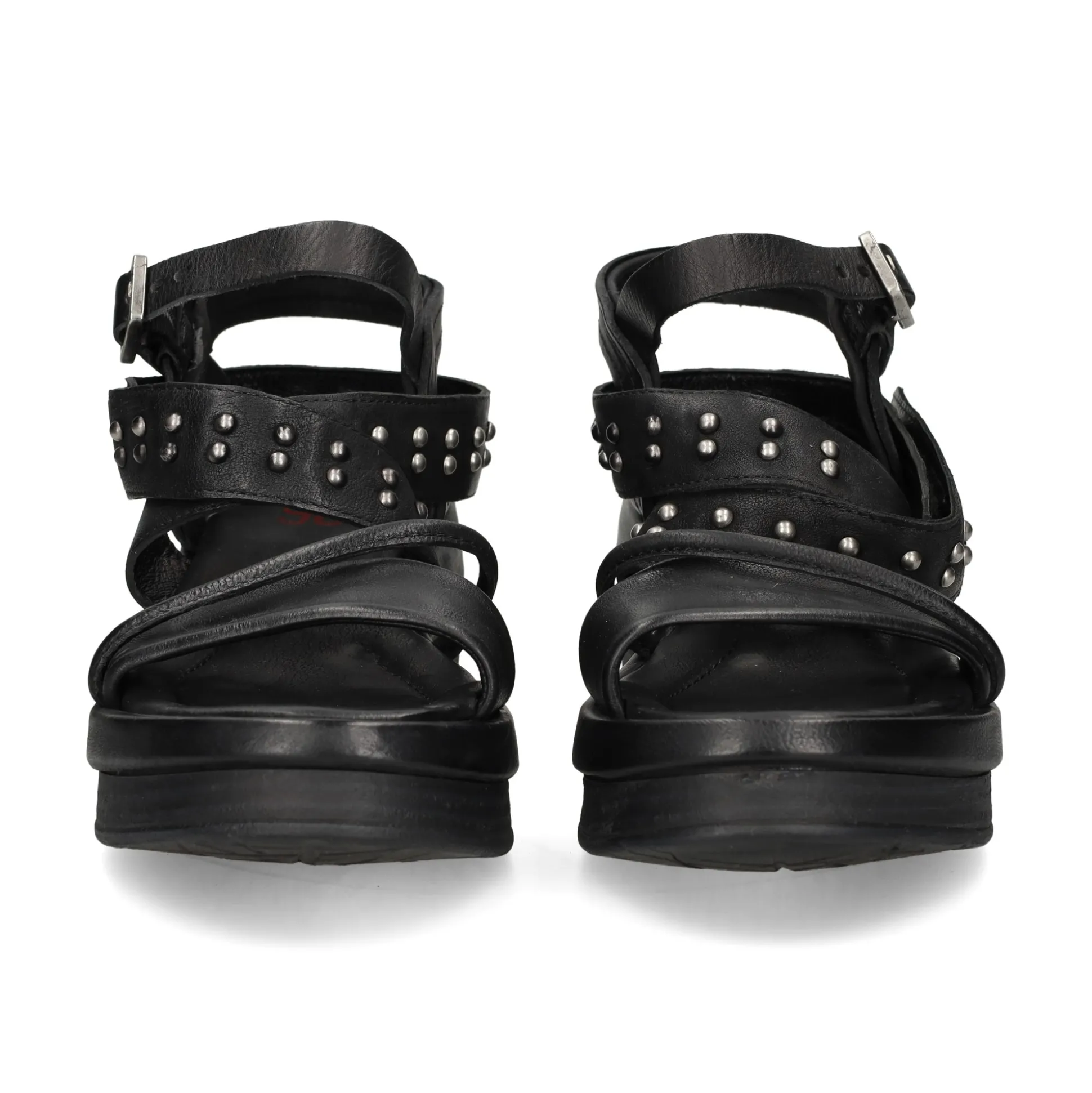 A.S.98 Sandalias con plataforma de Mujer C02001 6002 NEGRO