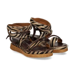 A.S.98 Sandalias con plataforma de Mujer A15049 0001 CAPUCCINO+