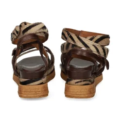 A.S.98 Sandalias con plataforma de Mujer A15049 0001 CAPUCCINO+