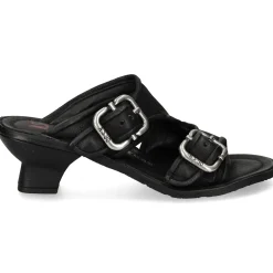 A.S.98 Sandalias con tacón de Mujer C03007 6002 NEGRO