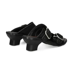 A.S.98 Sandalias con tacón de Mujer C03007 6002 NEGRO
