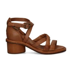 A.S.98 Sandalias con tacón de Mujer B23004 201 6020 CAMEL