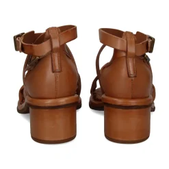 A.S.98 Sandalias con tacón de Mujer B23004 201 6020 CAMEL