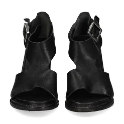 A.S.98 Sandalias con tacón de Mujer 589038 101 6002 NERO (