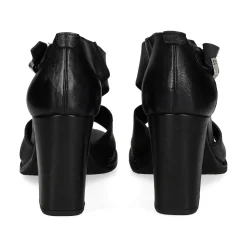 A.S.98 Sandalias con tacón de Mujer 589038 101 6002 NERO (
