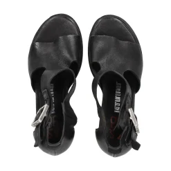 A.S.98 Sandalias con tacón de Mujer 589038 101 6002 NERO (