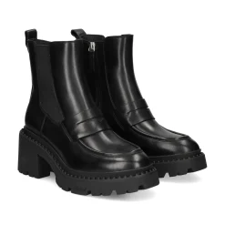 ASH Botines con tacón de Mujer NASTY 001 NEGRO