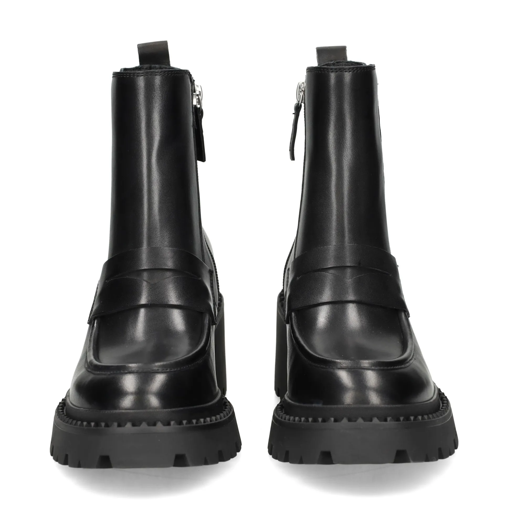 ASH Botines con tacón de Mujer NASTY 001 NEGRO