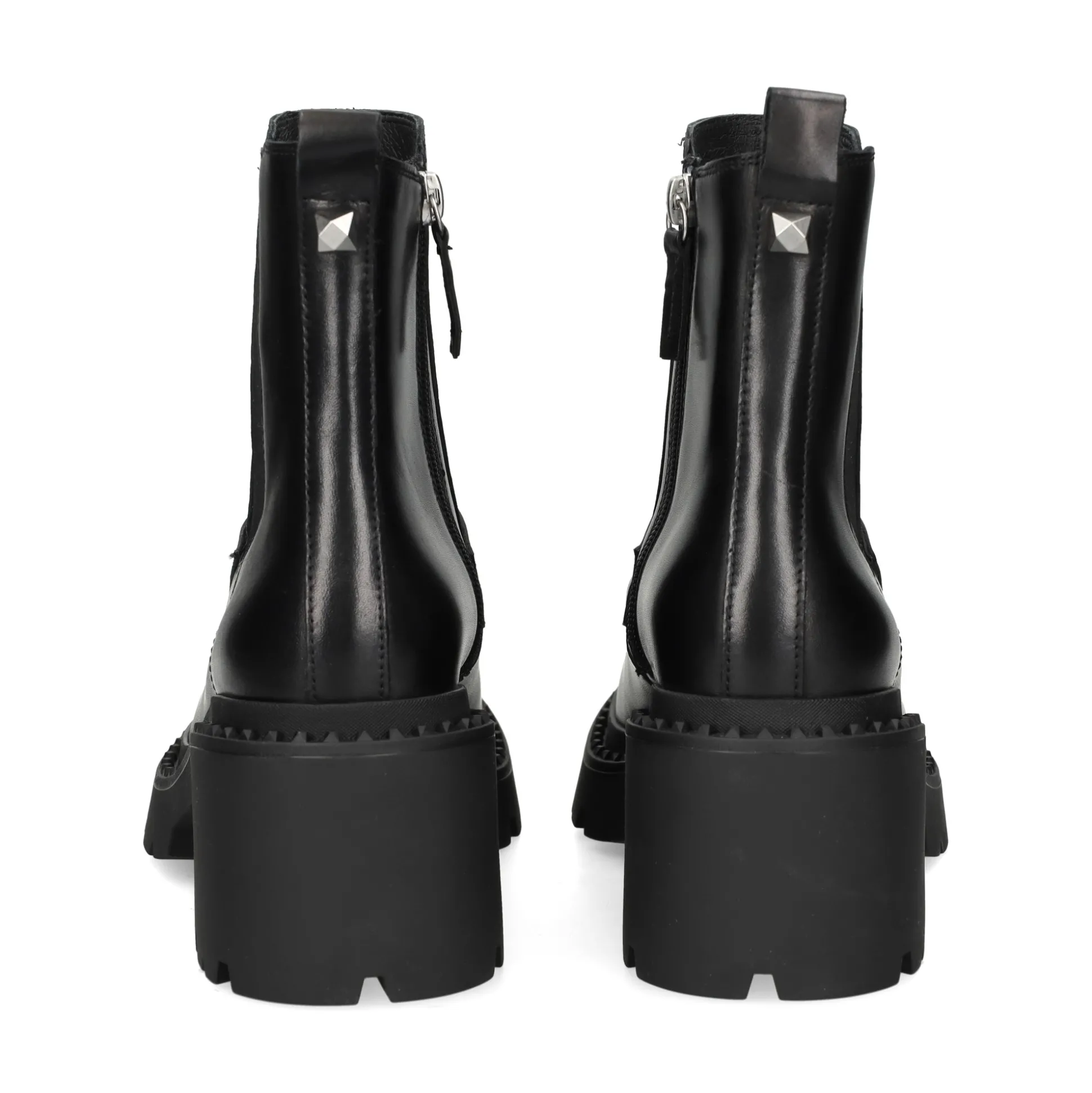 ASH Botines con tacón de Mujer NASTY 001 NEGRO