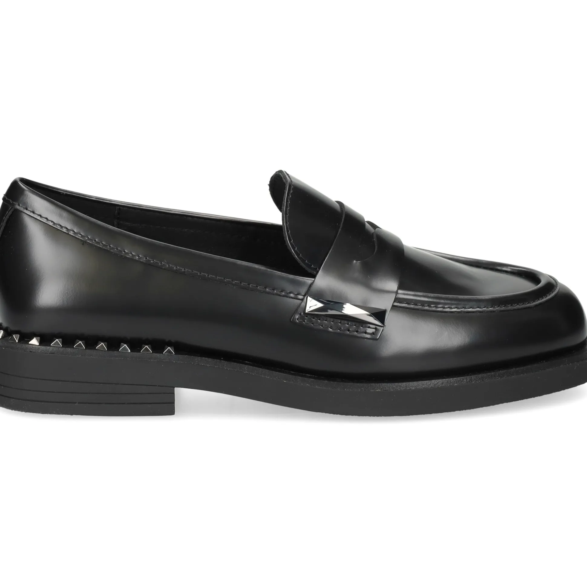 ASH Mocasines de Mujer WHISPER STUDS 001 NEGRO