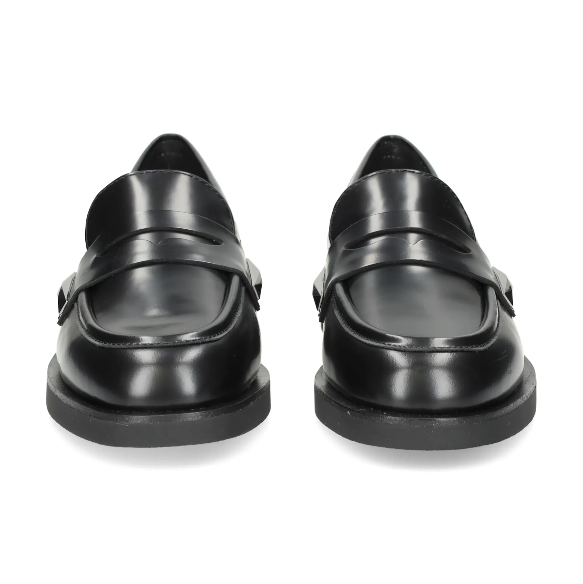 ASH Mocasines de Mujer WHISPER STUDS 001 NEGRO
