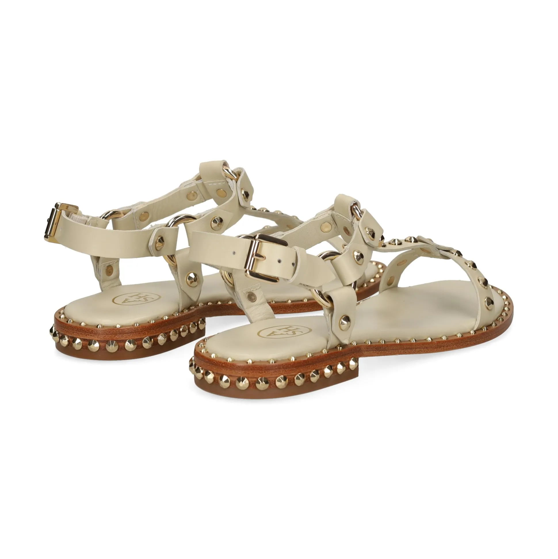 ASH Sandalias planas de Mujer PATSY 001 TALC