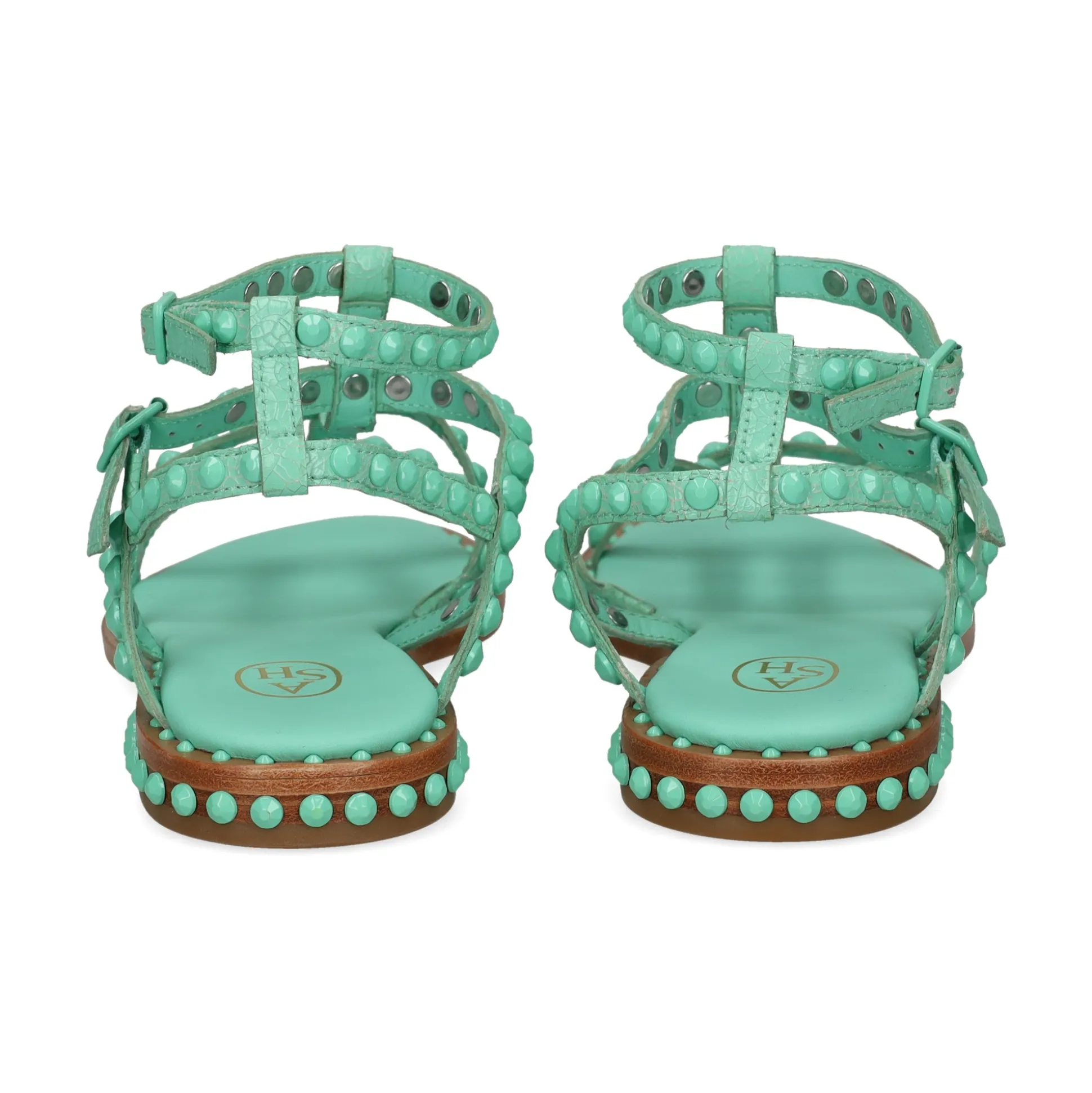 ASH Sandalias planas de Mujer PRECIOUSBI 08 WHITE/HYPE