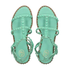 ASH Sandalias planas de Mujer PRECIOUSBI 08 WHITE/HYPE